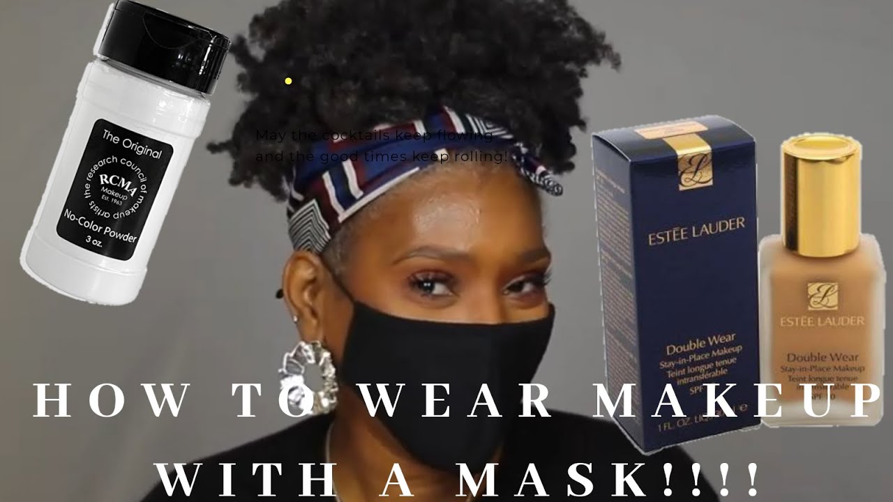 How to wear makeup with a Mask!!! Less Transfer with these techniques!!|Beauty Over 40