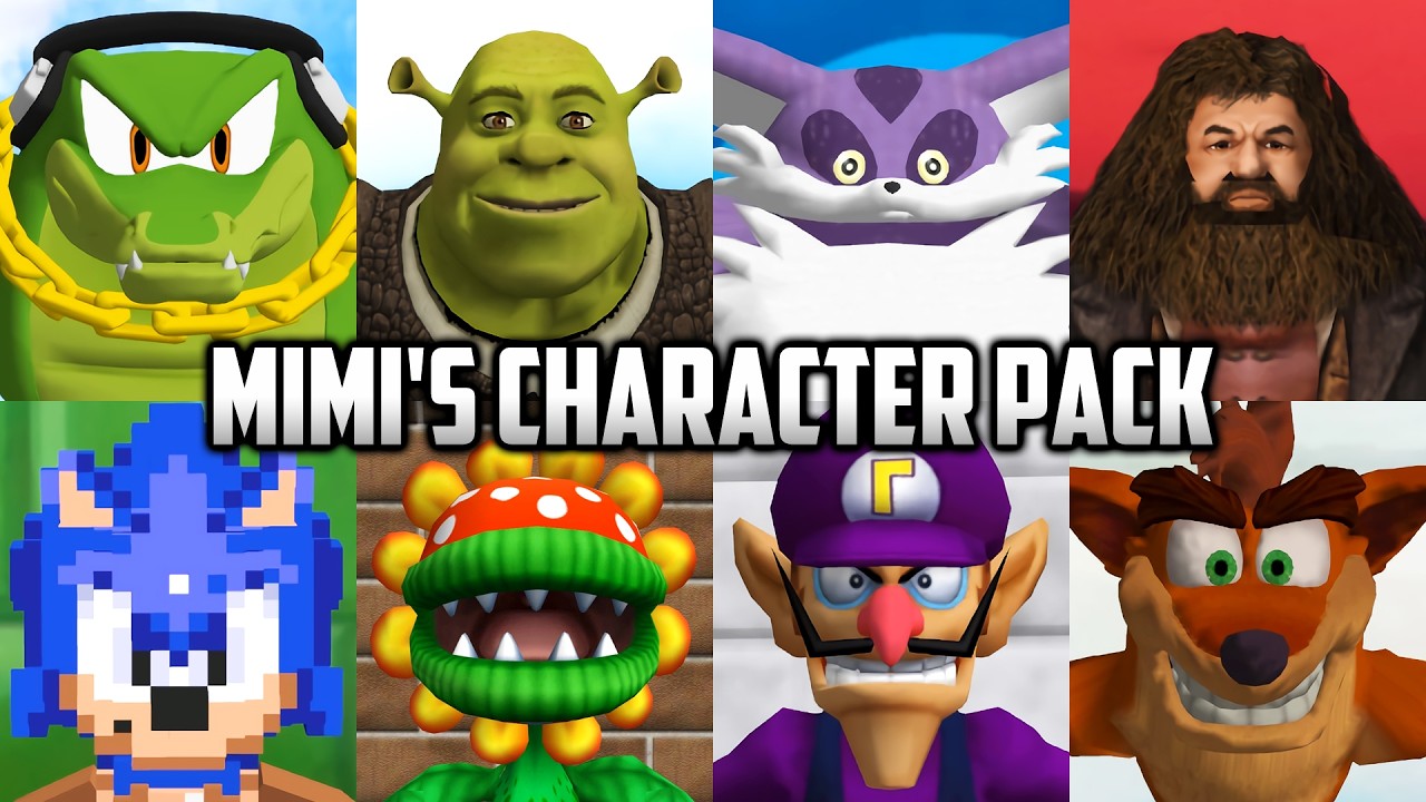⭐ Super Mario 64 PC Port - Mimi's Character Pack #1 v1.0
