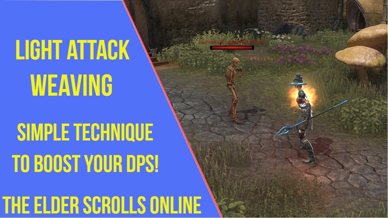 ESO Light Attack Weaving