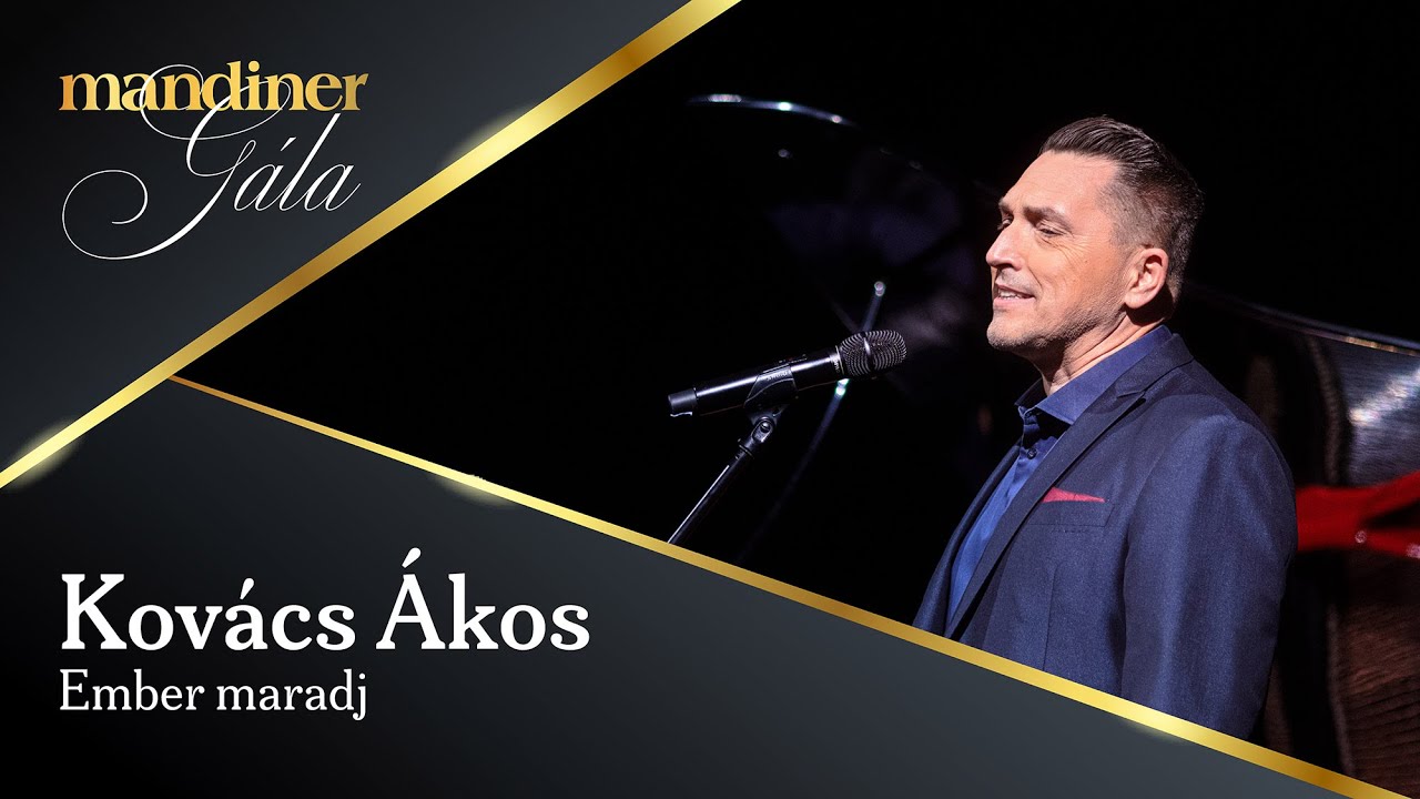 Ákos: Ember maradj | Mandiner Díjátadó Gála 2025