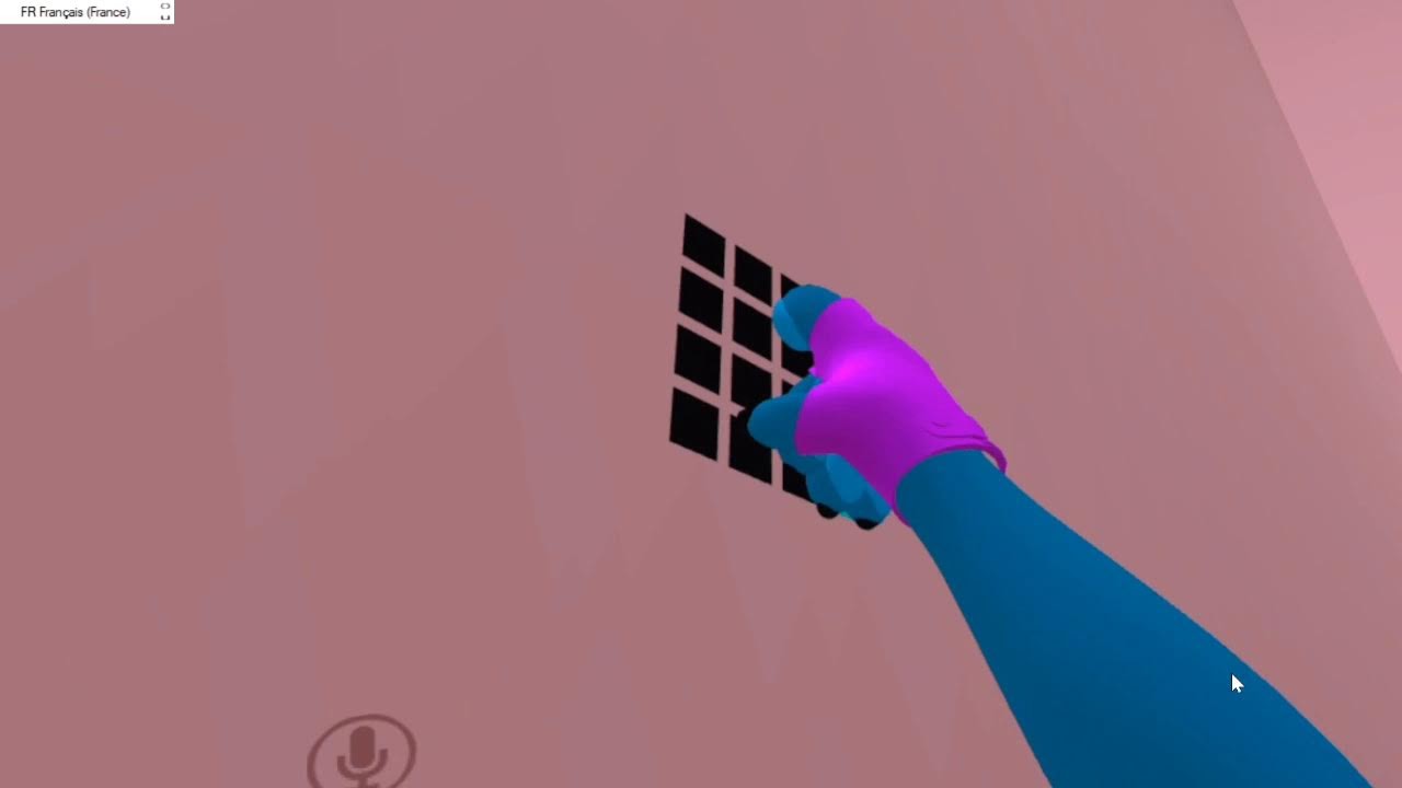 puzzle VR Chat avec Haile