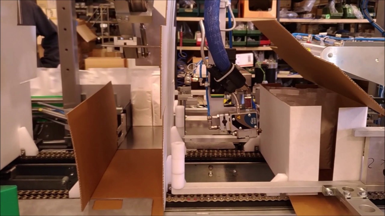 Kartoniermaschine Subito von Quick pack