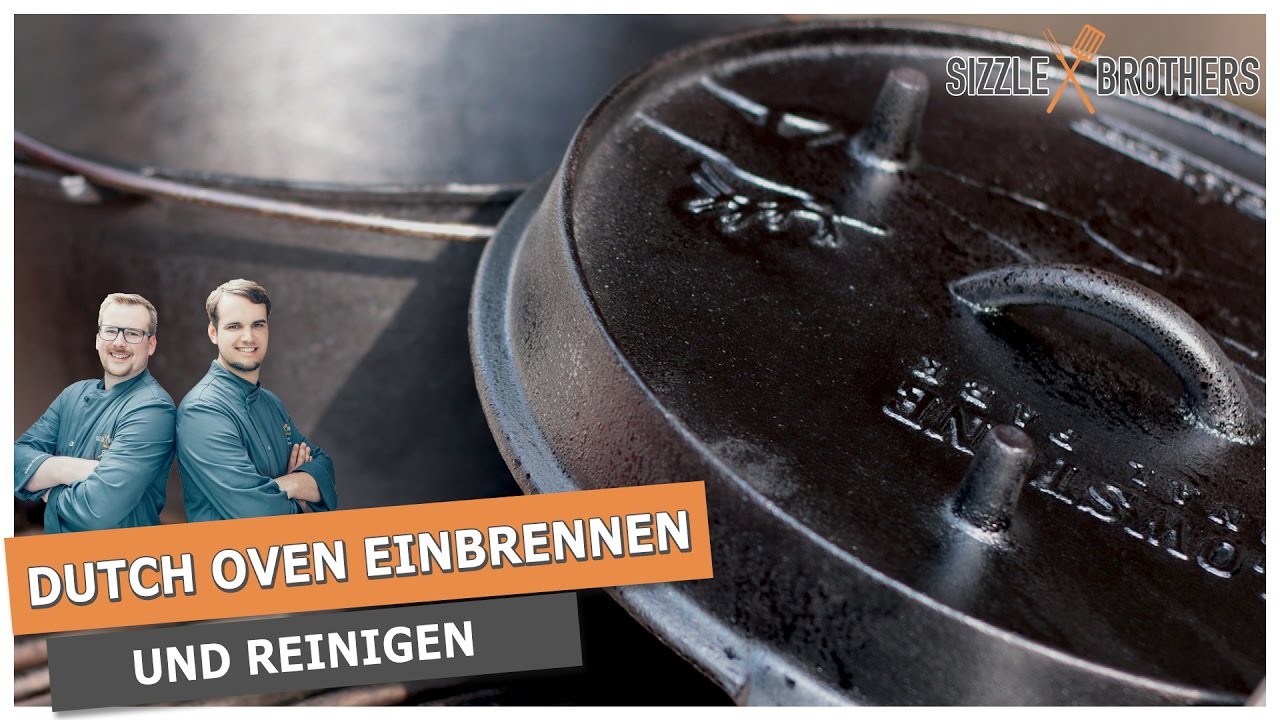 Dutch Oven richtig einbrennen und reinigen
