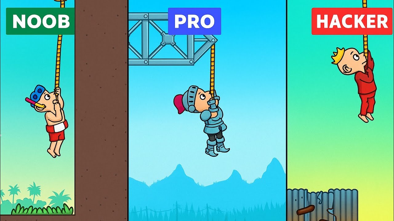 NOOB vs PRO vs Hacker in Plonky Game 🔥 | Plonky Game & Epic Moments