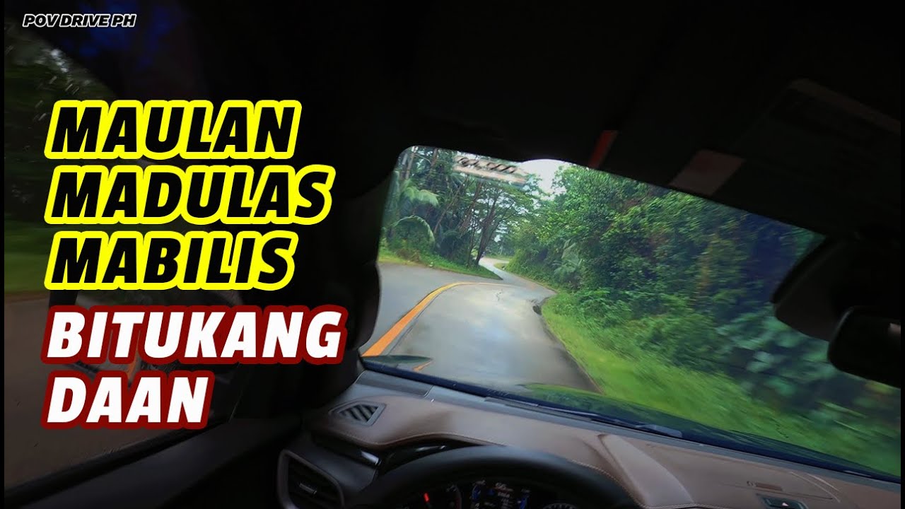 4K | All New Isuzu D-max | POV Drive | Maulan Madulas Mabilis, Bitukang Daan