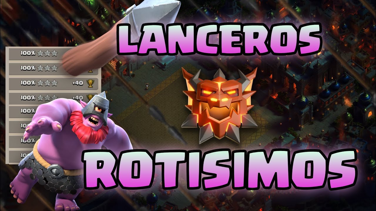 🚨El EJÉRCITO MÁS FUERTE de LANCEROS🚨| CLASH OF CLANS #clashofclans