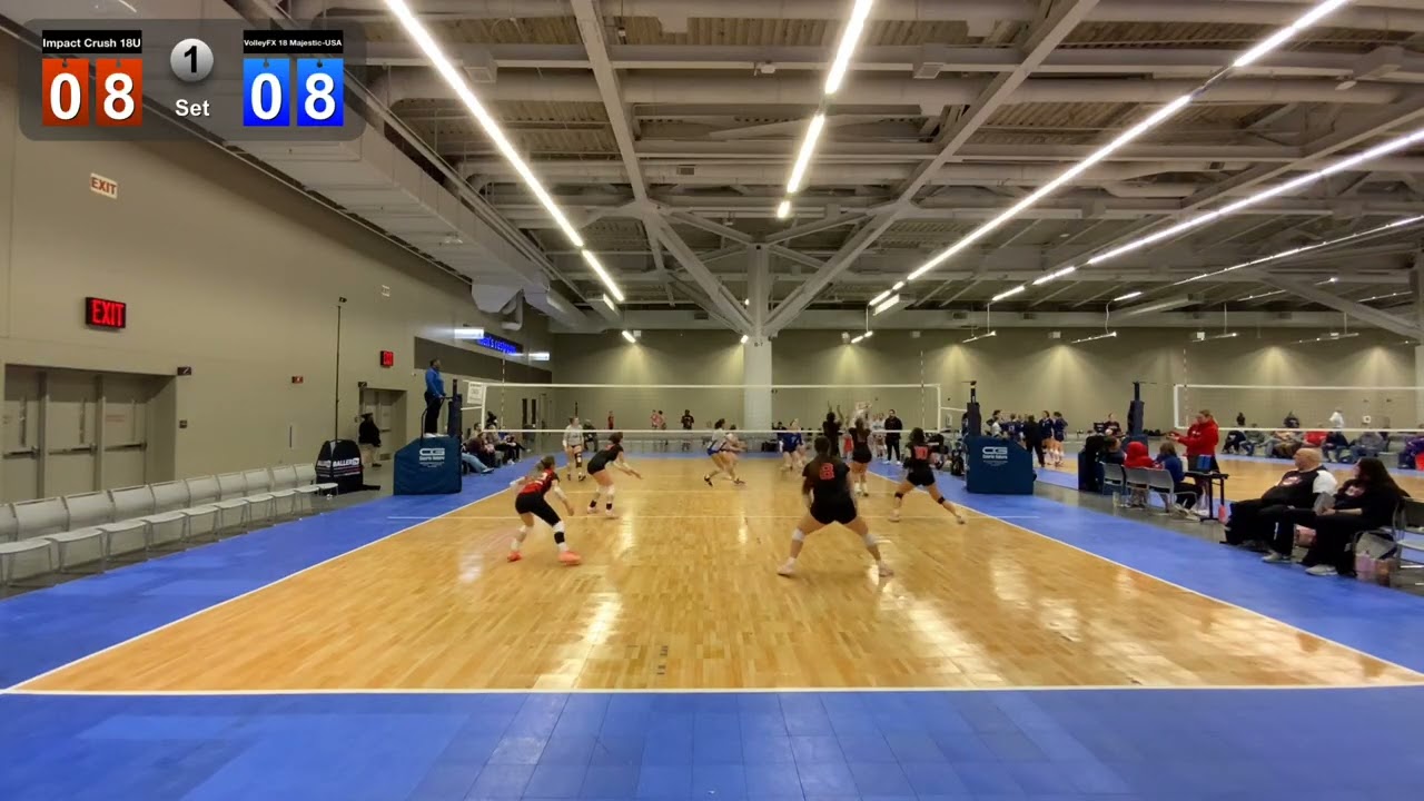 Impact Crush vs VolleyFX Majestic 18U set 1
