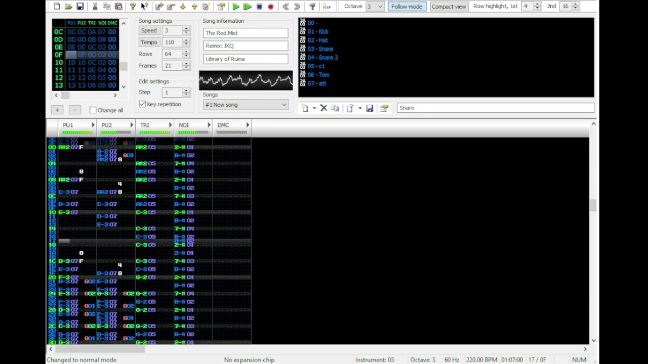Library of Ruina - The Red Mist [8-bit/2A03 FamiTracker Remix]