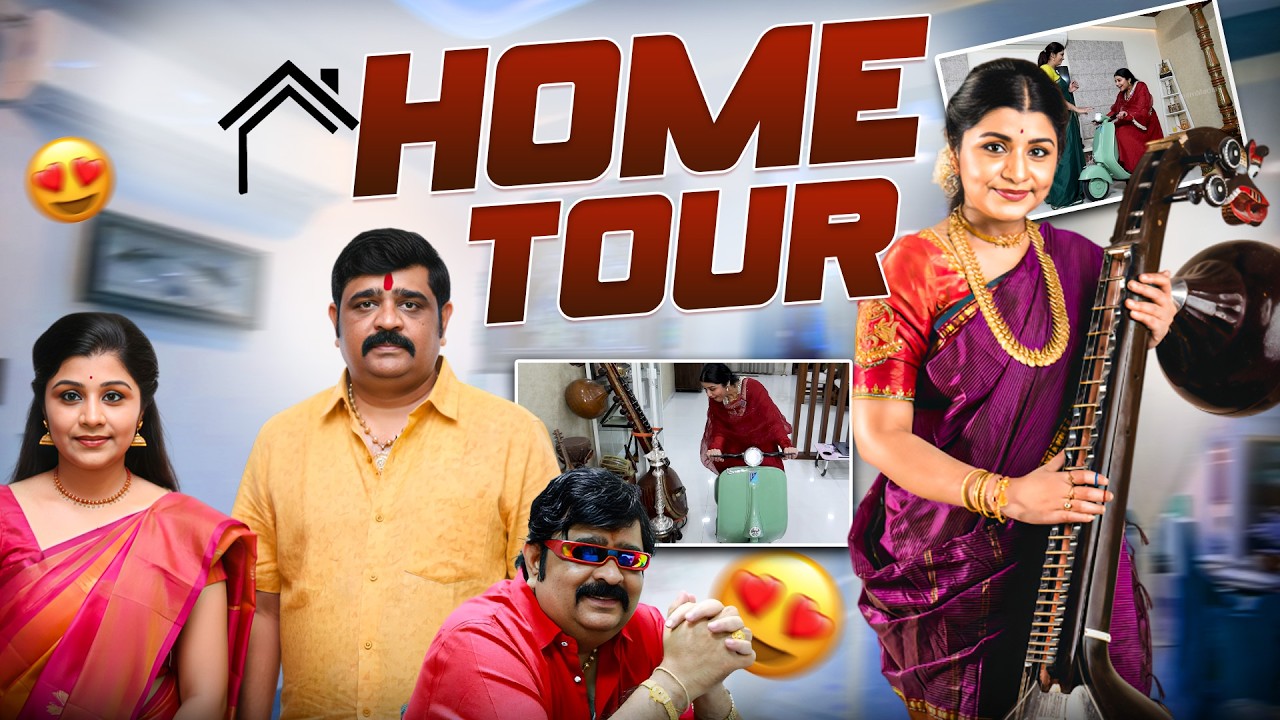 First Time Inside Venu Swamy Wife Veena Srivani House | Shiva, Vijitha | #HomeTour | #VenuSwamy