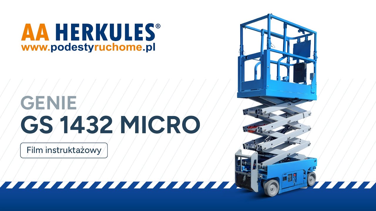 Genie GS 1432 micro - Film instruktażowy | AA HERKULES