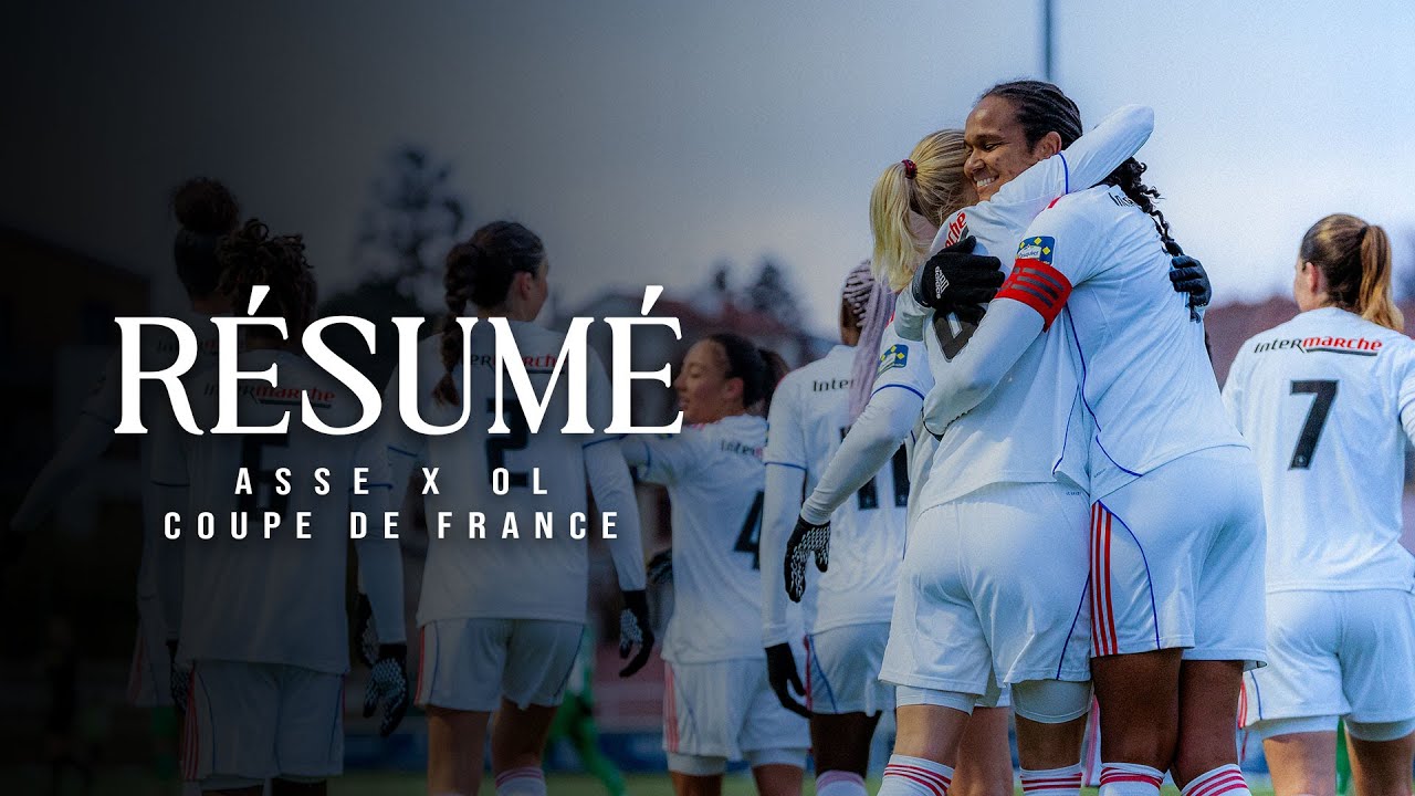 Résumé - ASSE 🆚 OL Lyonnes (0-6)