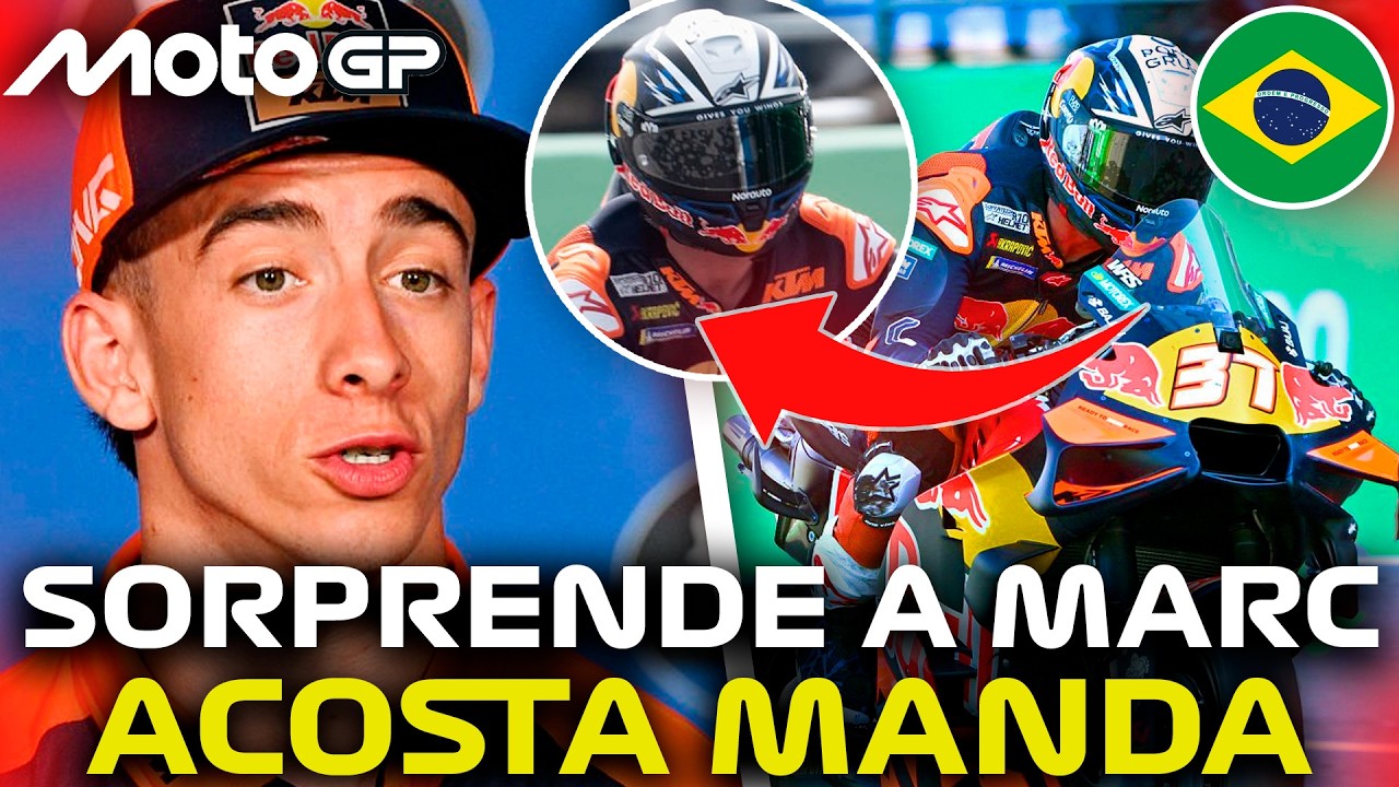 🚨 MARC MARQUEZ DOMINABA PERO ACOSTA GOLPEA AL FINAL FP1 MOTOGP BRASIL GOIANIA 2026 🚨