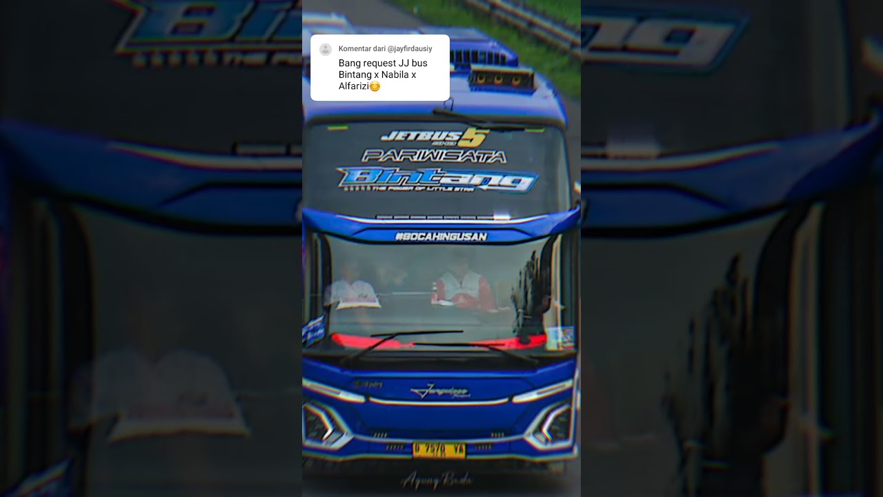 JJ bus Bintang x Nabilla x Alfarizi || jetbus 5 dan  jetbus 3⁉️ #busmania #qqtrans #bisbasuri