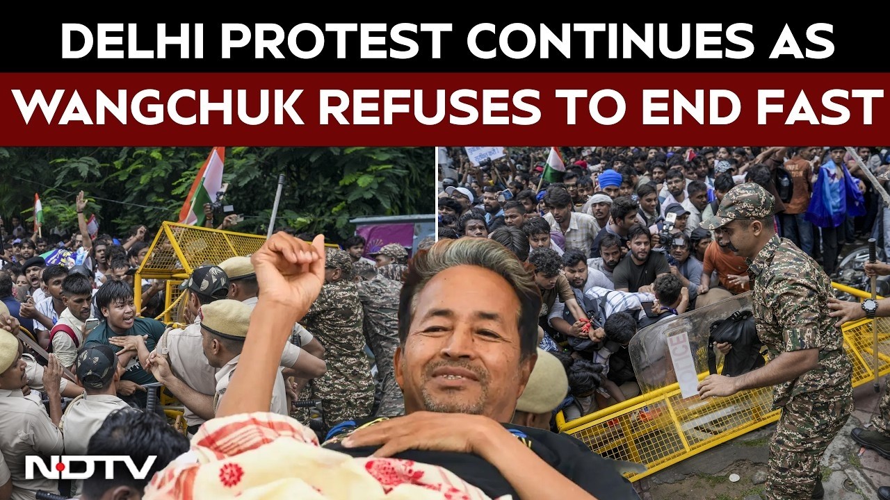 Sonam Wangchuk LIVE | Jantar Mantar Protest LIVE | Delhi Parliament Protest | Wangchuk Hunger Strike