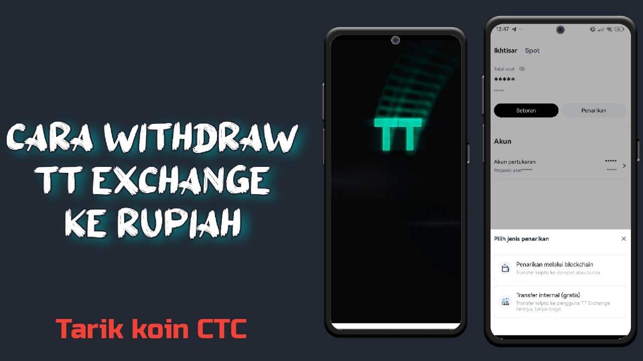 Cara Withdraw TT Exchange | Mencairkan Airdrop CTC ke Rupiah