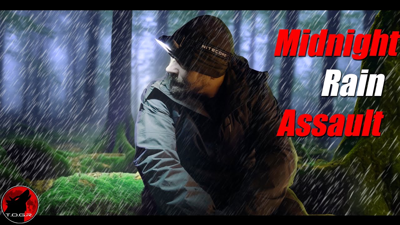 ⛈️  Heavy Rain Hammock Camping Adventure - Heavy Rain Assault in the Remote Forest