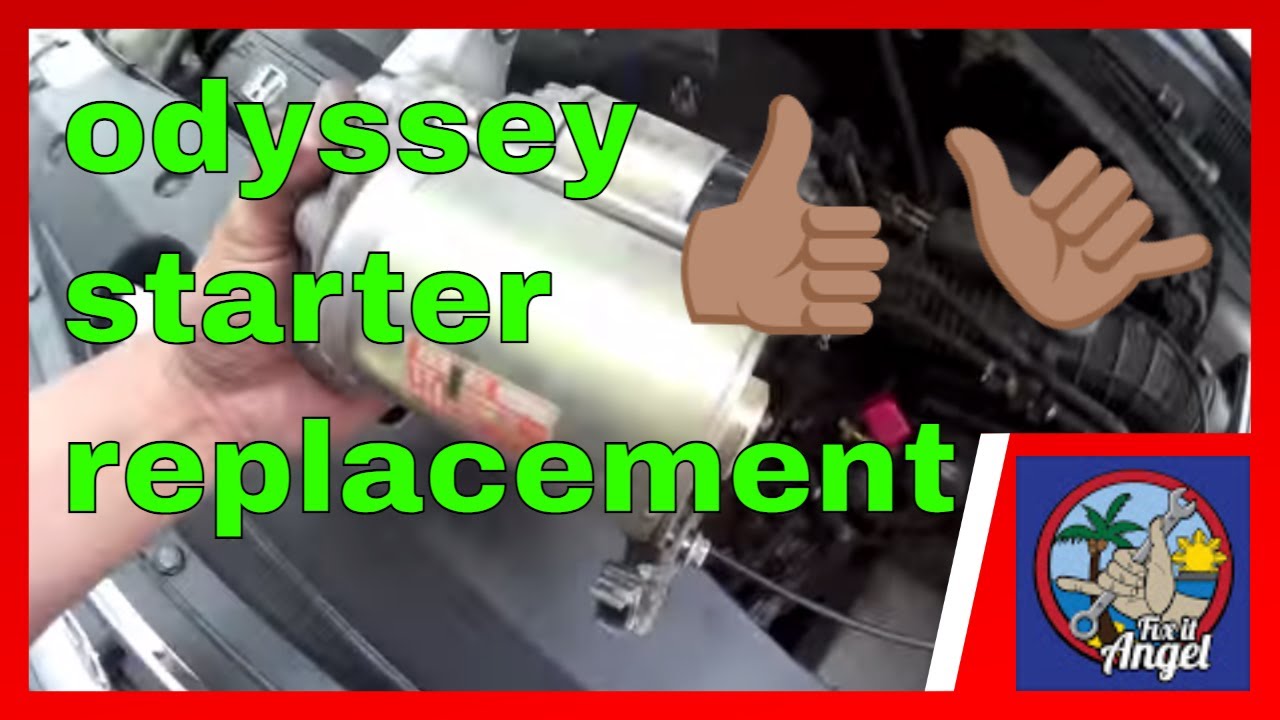 Простая замена стартера Honda Odyssey √ Fix it Angel