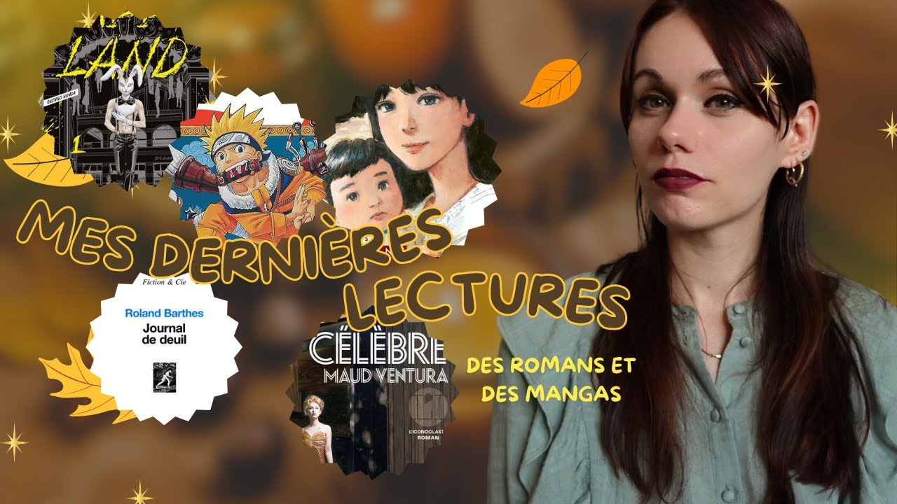 J'ai lu | Célèbre de Maud Ventura, Le journal de deuil de Roland Barthes et d'incroyables mangas 🏯