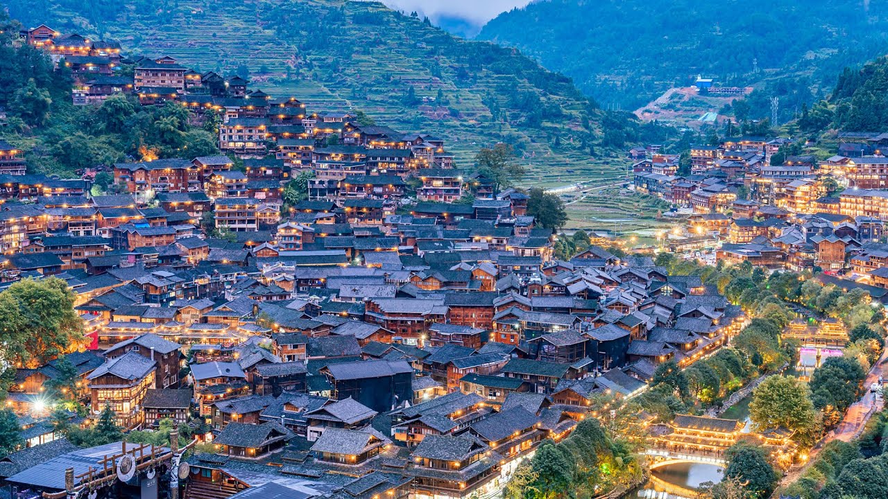Aerial China: Xijiang Qianhu Miao Village| CCTV English