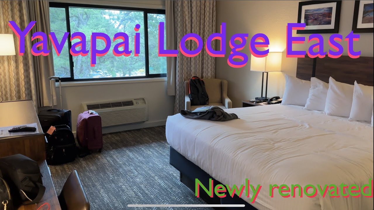Yavapai Lodge East Room Tour (Grand Canyon South Rim)