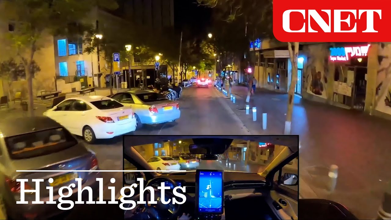 Watch This Autonomous Taxi Navigate the Tight Streets of Jerusalem