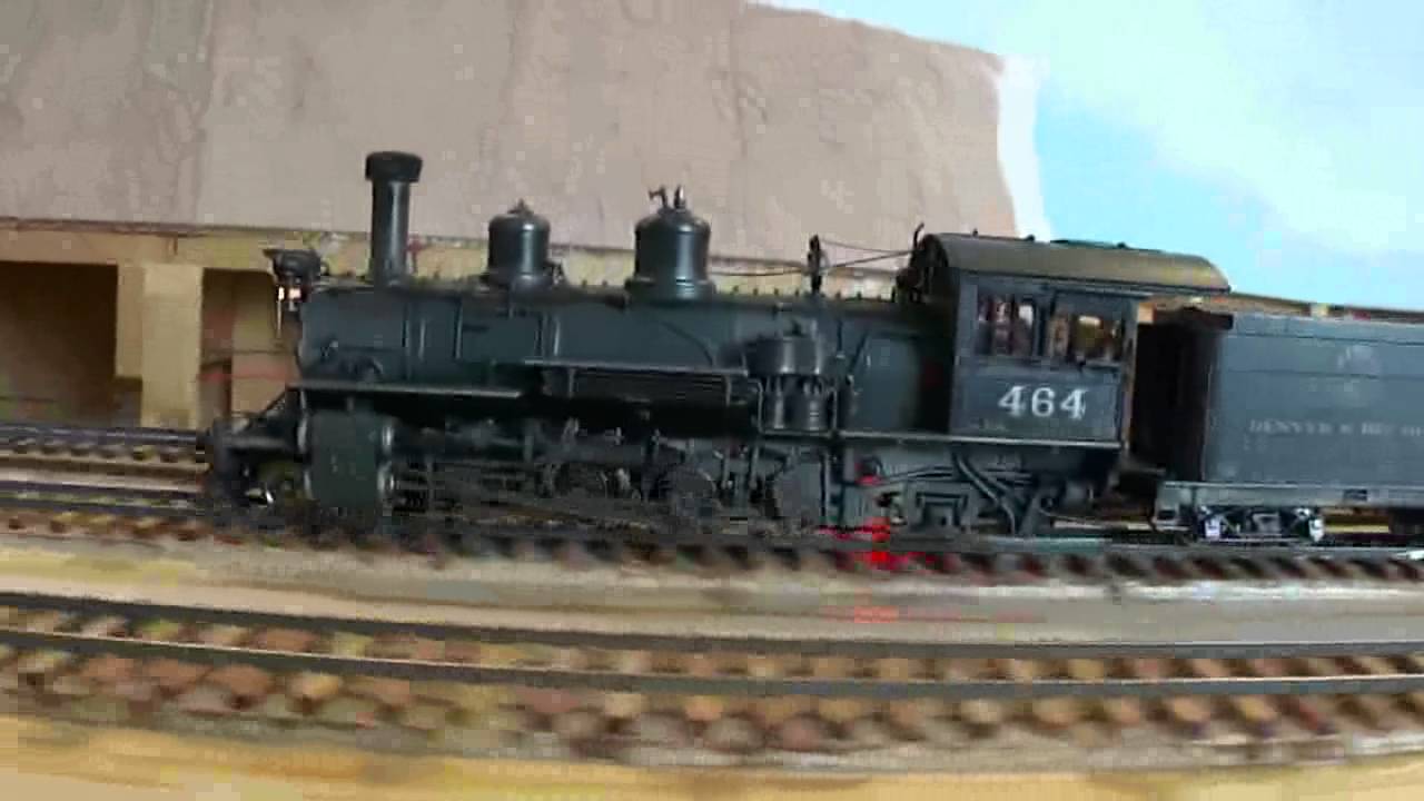 JSVideo. On3 Trainbuffs K-27 464 run over the John Armstrong memorial layout. August 2011