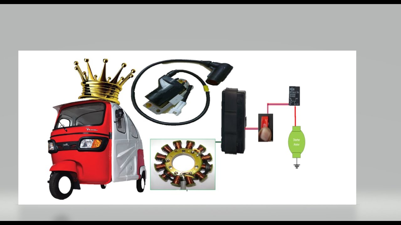 alternador de tvs king