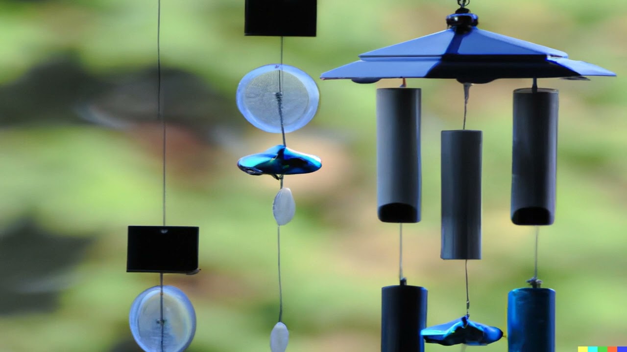 1 Hour of peaceful, relaxing wind chimes for sleep, study, or concentration