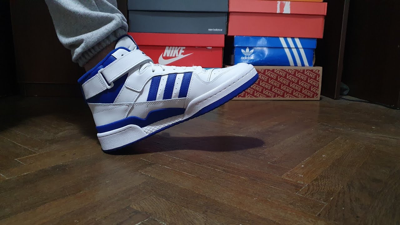 Adidas Forum 84 mid on feet | short showcase