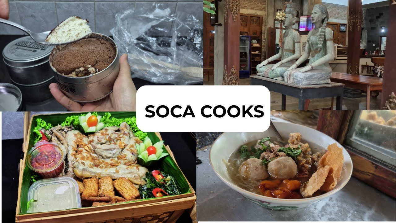 SOCA COOKS|E-tiramisu|Kopi Luwak Mataram|Sisi Selatan|Stairs at Prawirotaman|Gudeg Mercon Bu Tinah