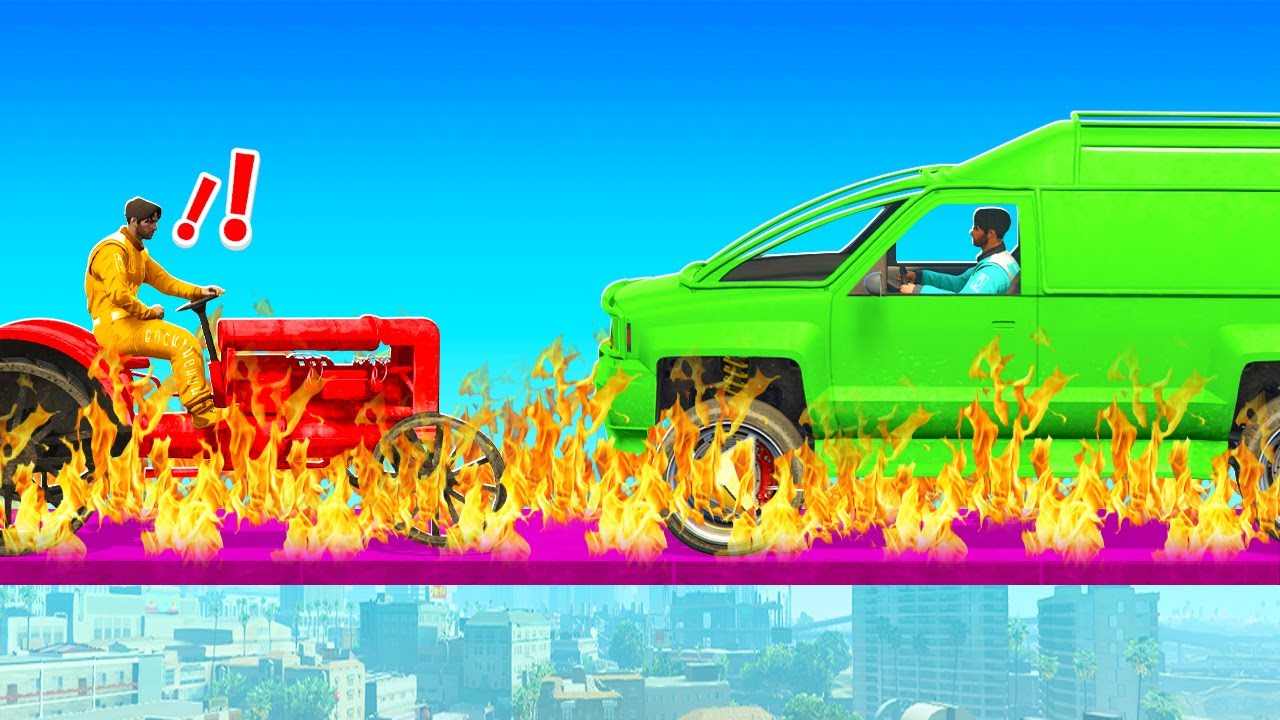 Face 2 Face Race Op Vuur! (GTA 5)