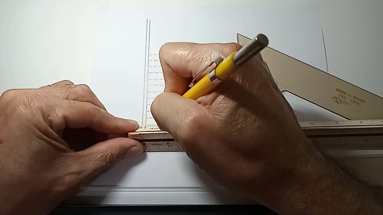 Desenho de Escada em 
