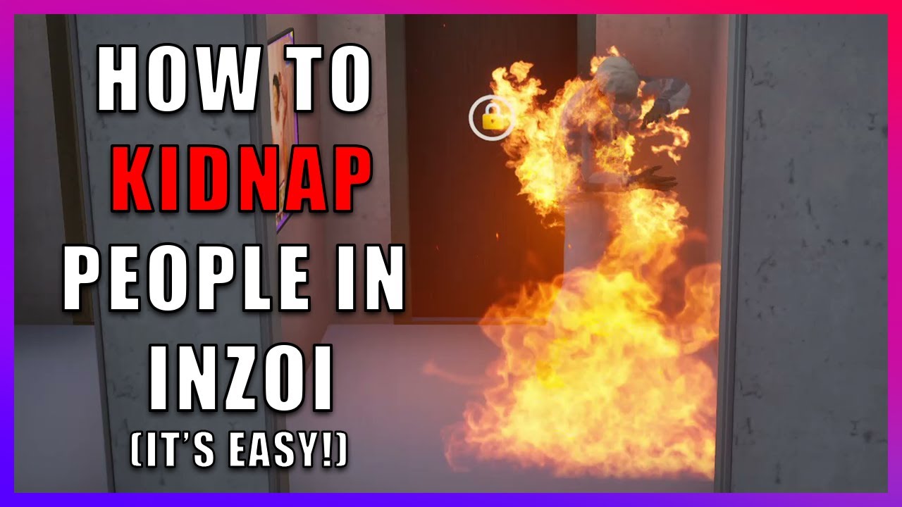 Как похищать людей в InZoi (это легко!)