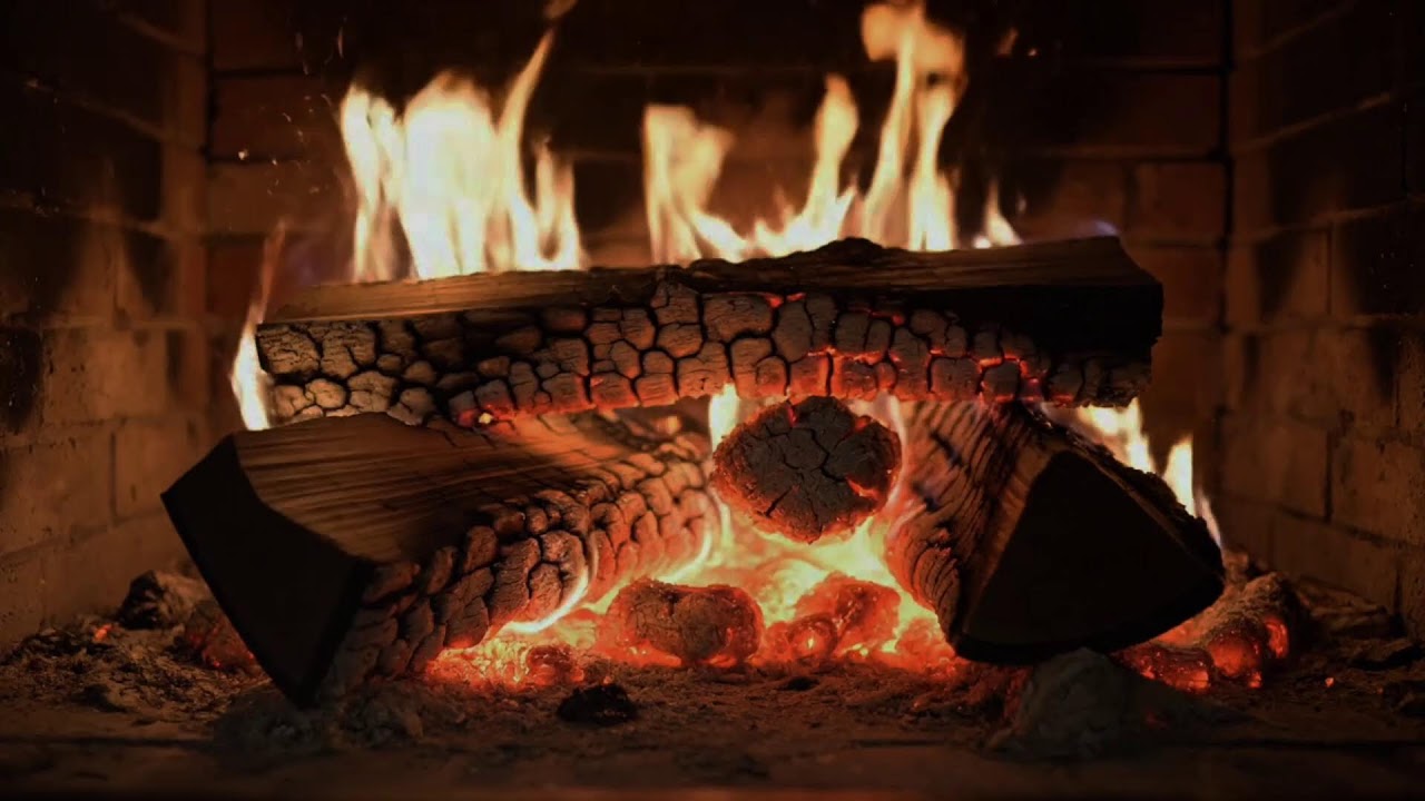 Cozy Fireplace & Piano | Perfect Background for Focus & Calm