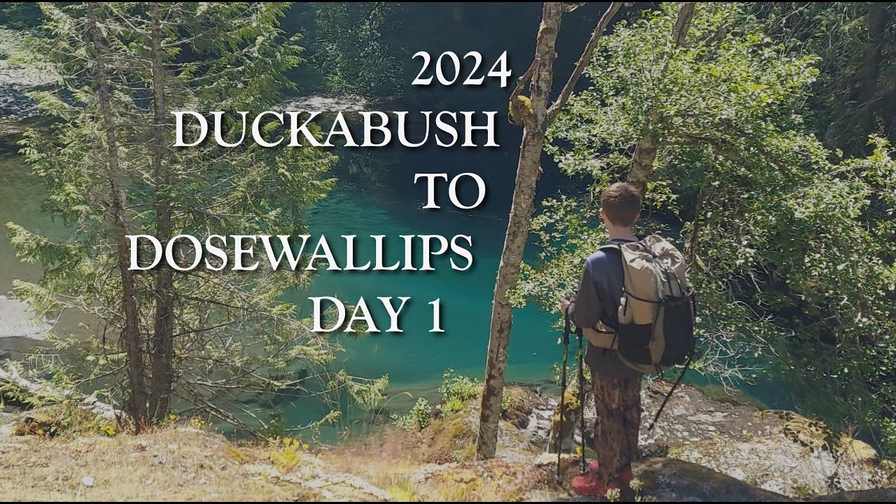 2024 Duckabush to Dosewallips Day 1 | Olympic National Park | The Brothers Wilderness