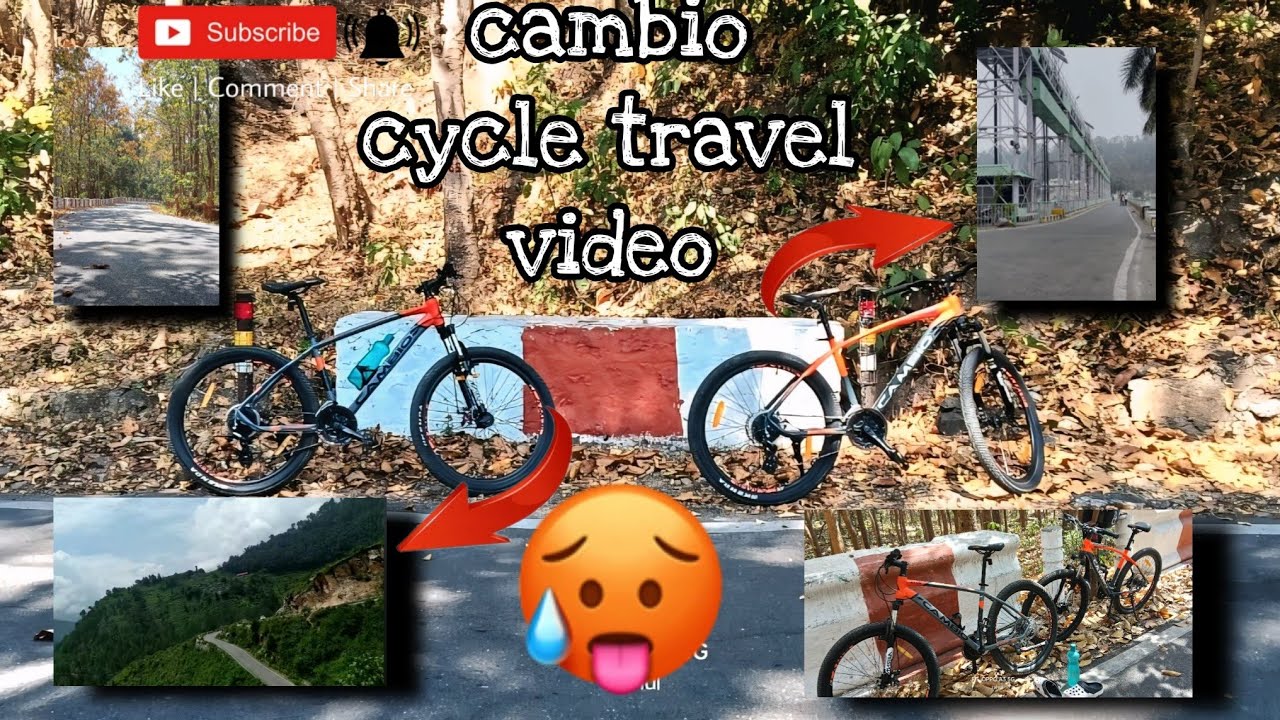 Cambio cycle travel video 😰 Nainital road 🛣️ subscribe like comment share please bro 🚲
