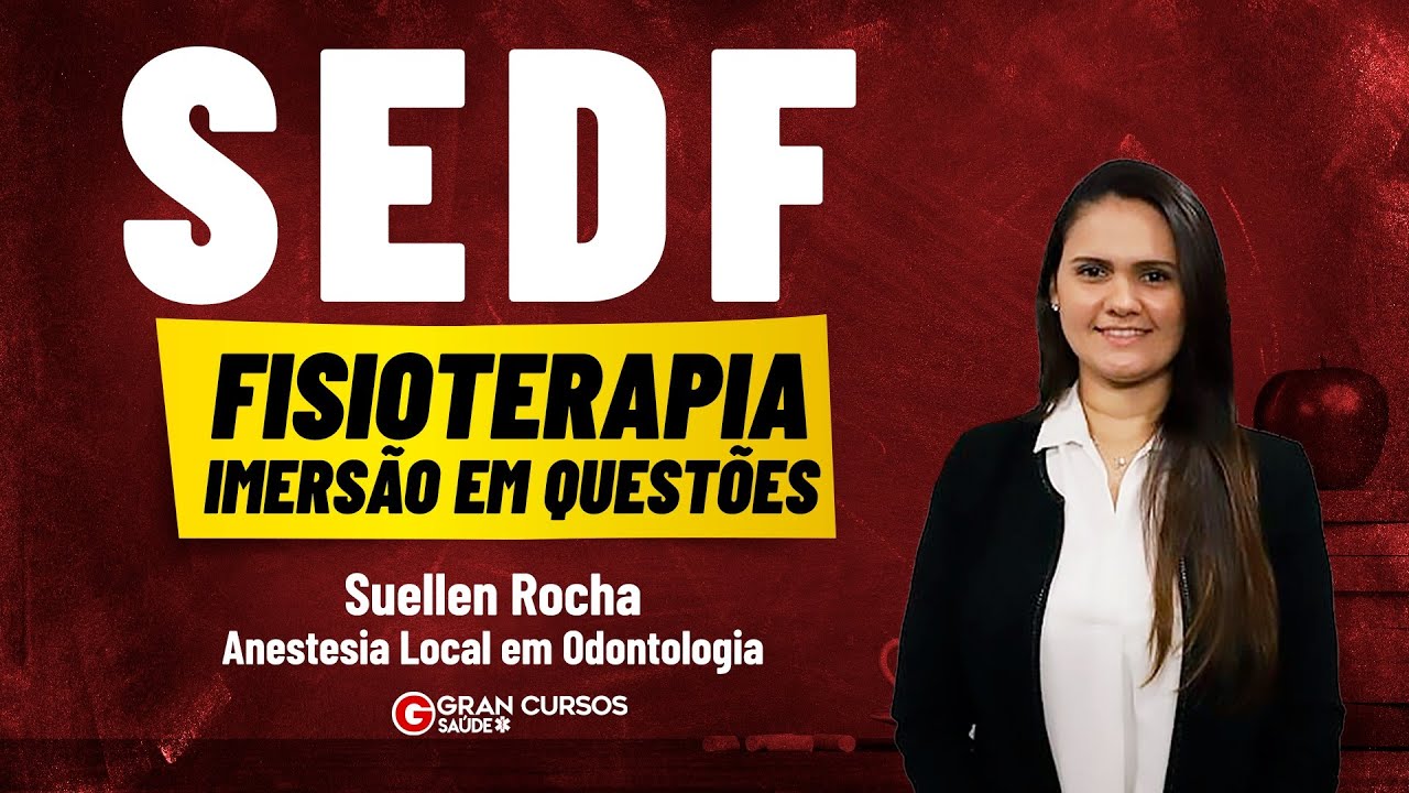 SEDF Odontologia - Imers&atilde;o em Quest&otilde;es - Cirurgia Oral Menor com Suellen Rocha