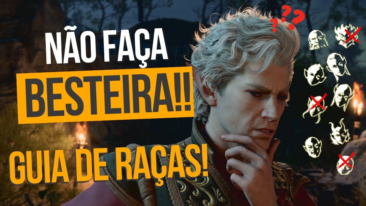 As melhores raças de Baldur's Gate 3 para seu personagem!