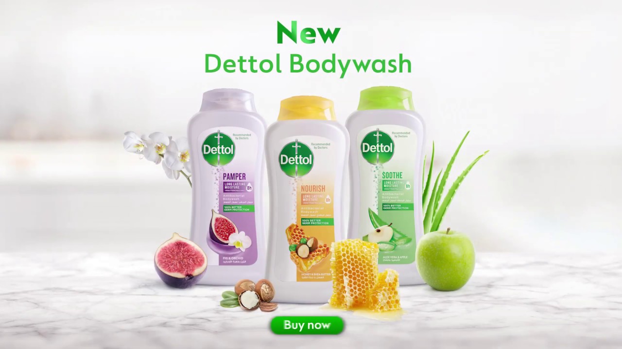 Introducing the NEW Dettol Bodywash