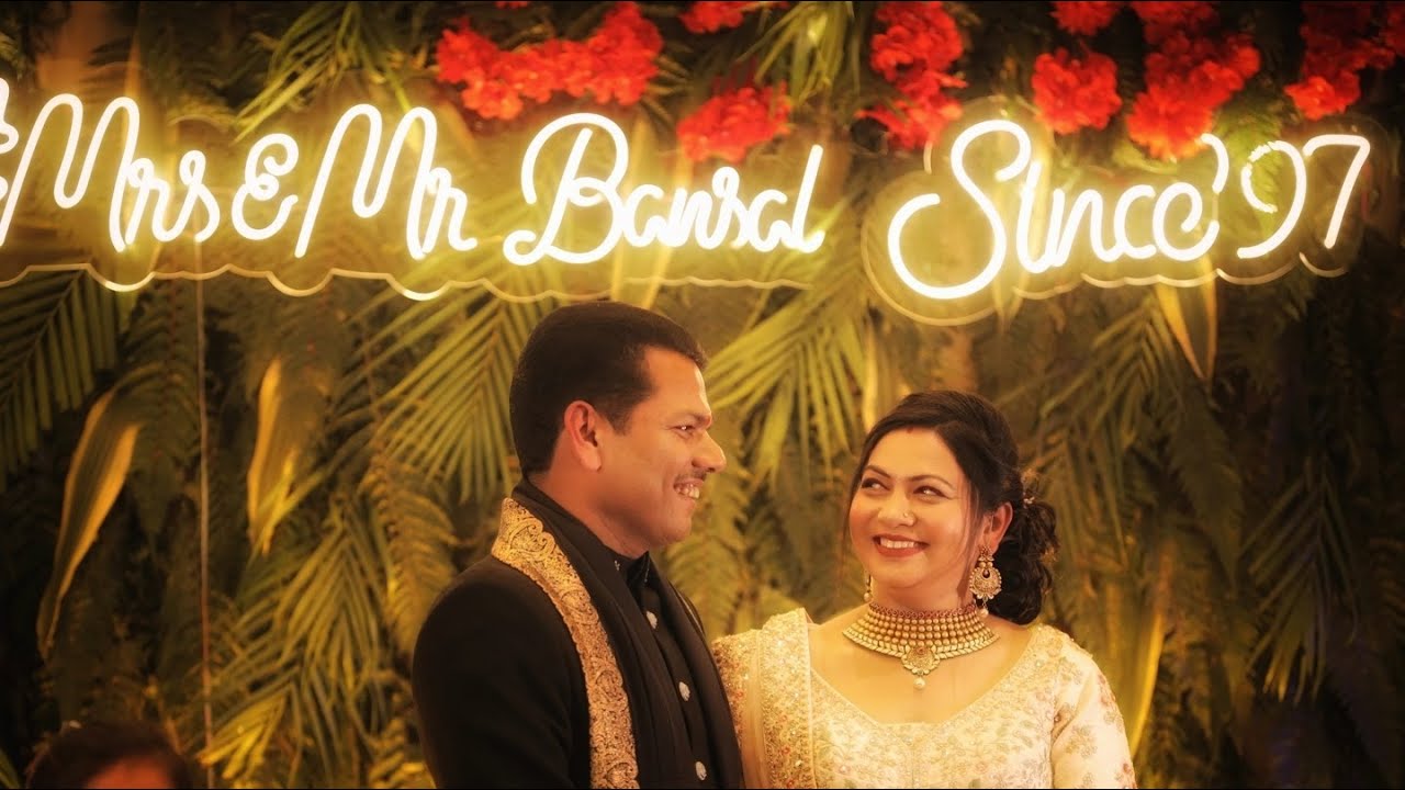 25th Wedding Anniversary Highlight RideonReels Gurdas & Nisha Bansal