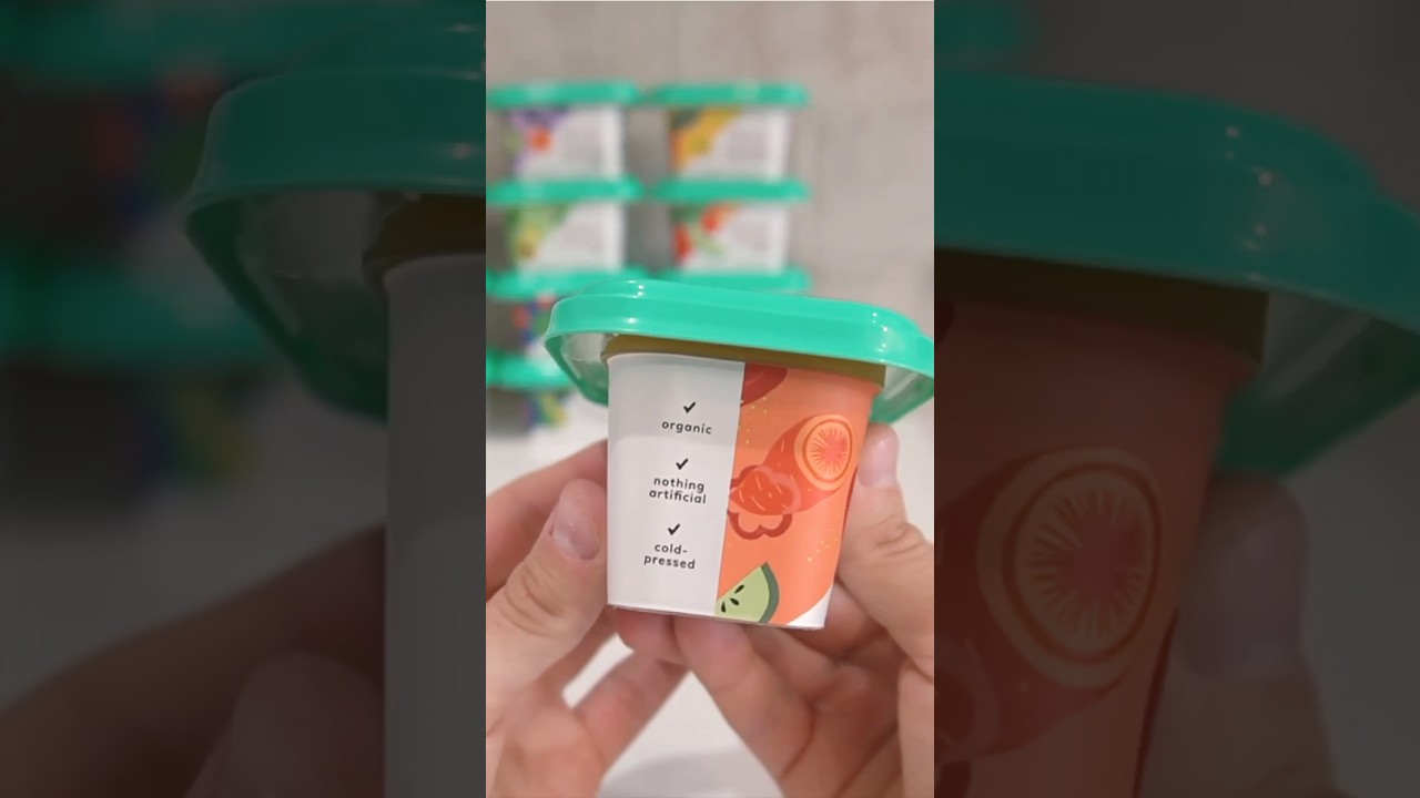Mom approved organic baby food with ZERO prep! 🍽️