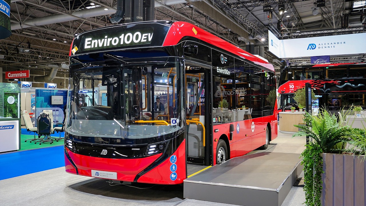 Alexander Dennis Enviro100EV - Euro Bus Expo 2024