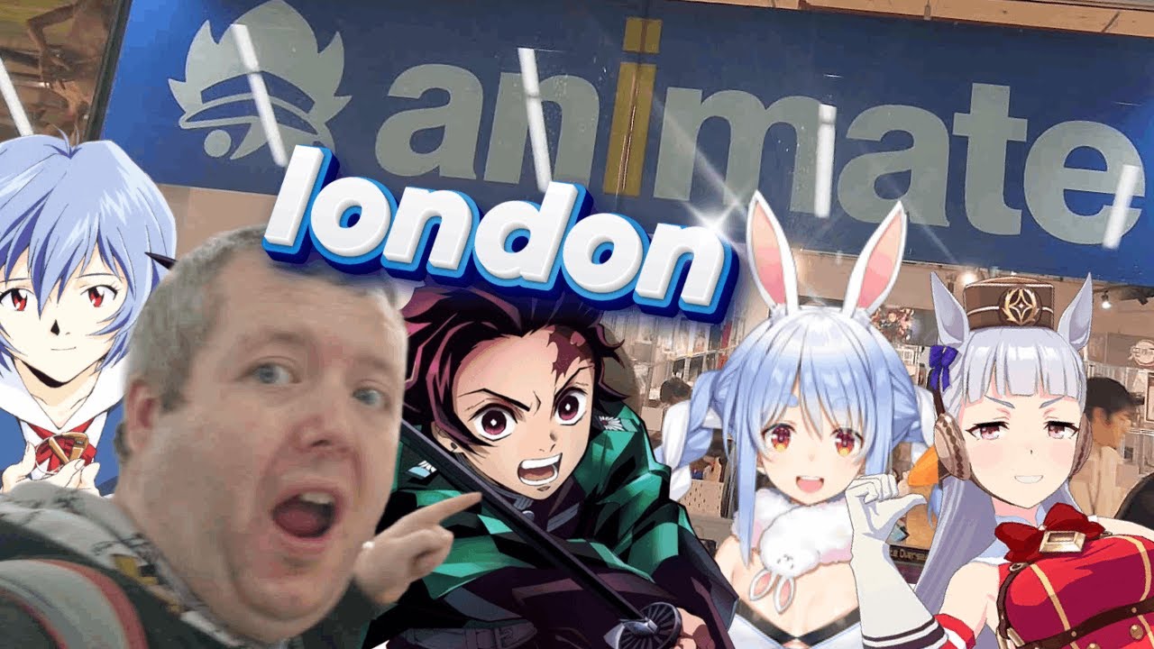Animate London. Лучший магазин аниме в Лондоне? Demon Slayer, Hololive, Evangelion, Genshin, Uma ...