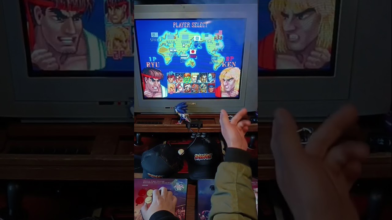 Session à l'ancienne sur Street Fighter 2' 