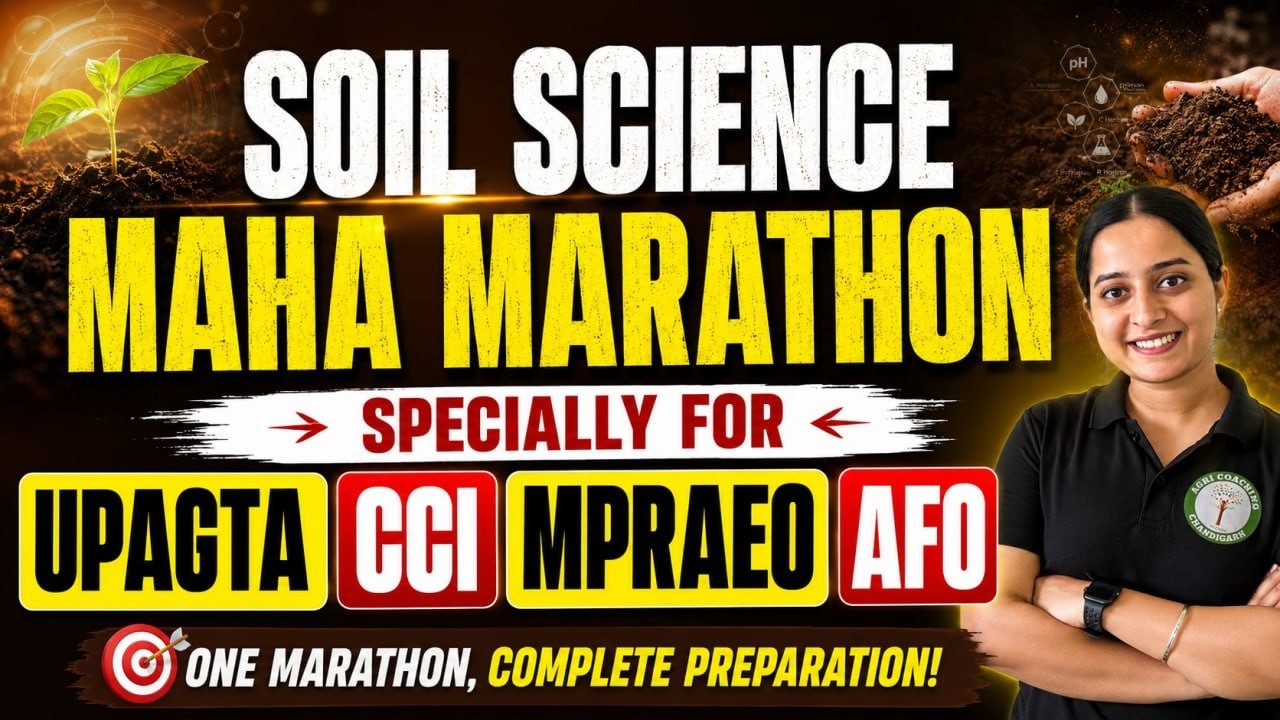 Soil Science Maha Marathon 2026 (Part-2) | Complete Preparation for UPAGTA, CCI, MPRAEO & AFO | t