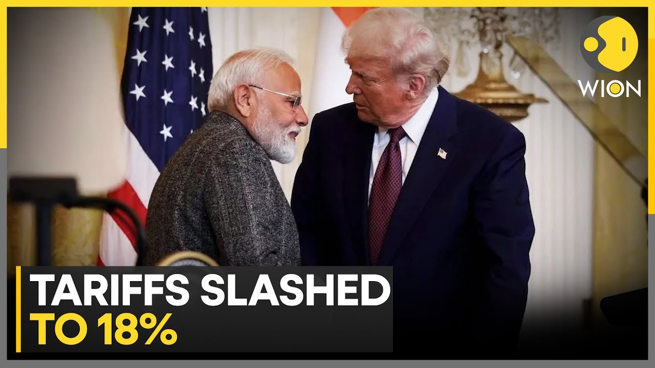 US–India Trade Deal Details: Tariffs on Indian Exports Cut From 50% to 18% | WION