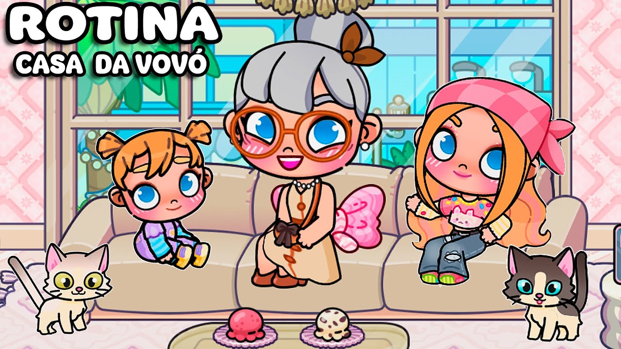 ROTINA CASA DA AVÓ 🏡  | ROTINAS E HISTORINHAS AVATAR WORLD