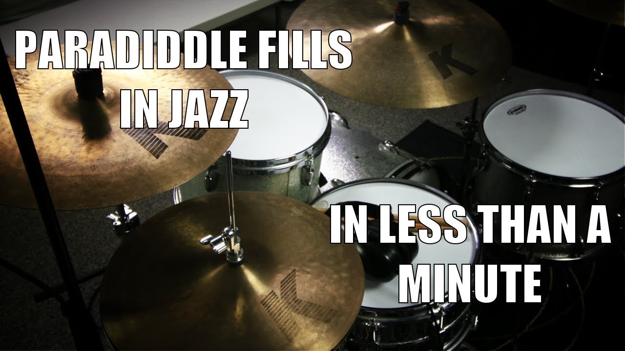 Paradiddles in Jazz in less than a Minute - Daily Drum Lesson