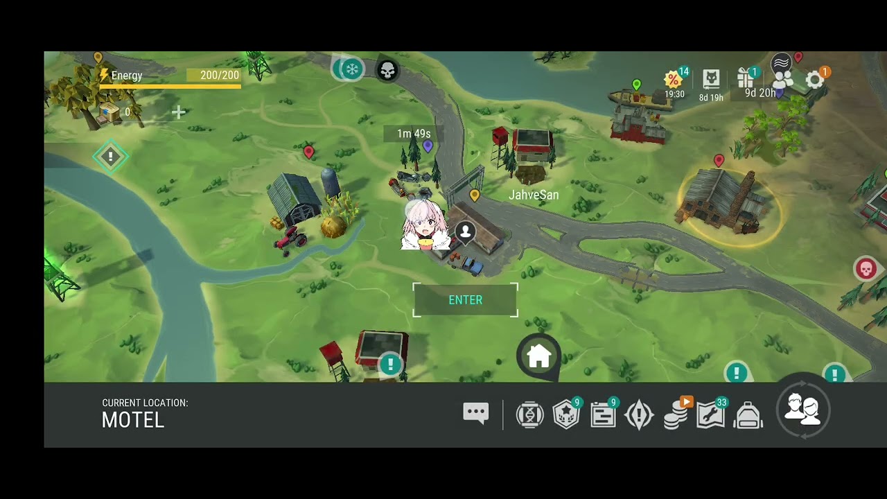SCRIPT LAST DAY ON EARTH REFRESH MAP