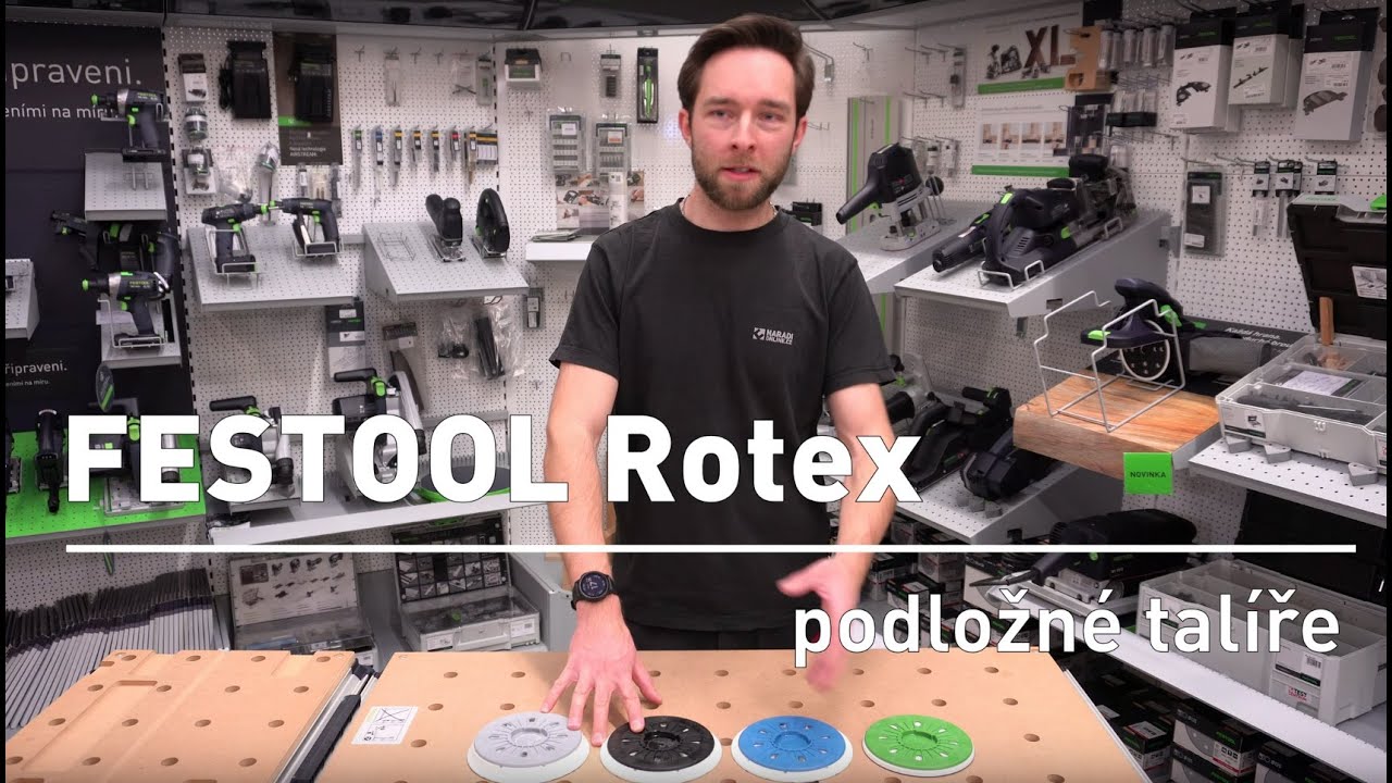 Podložné talíře pro Festrool Rotex